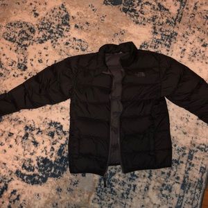 Black north face winter jacket